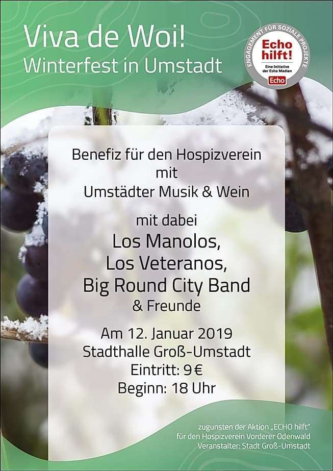 Big Round City Band bei Echo Hilft 2019 Viva de Woi