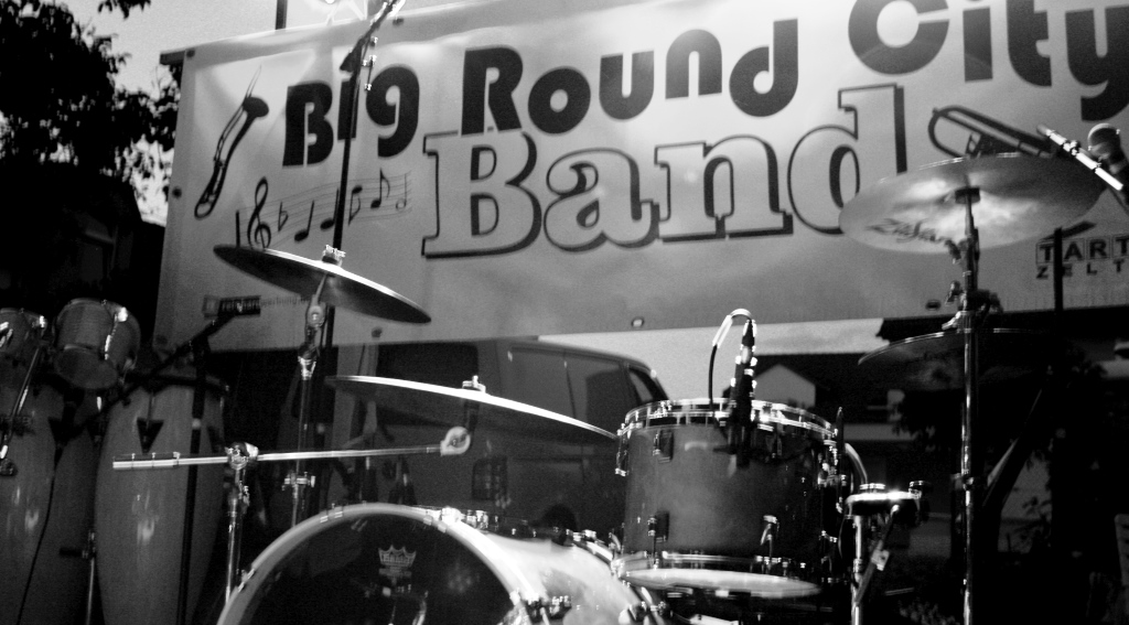 Vor der Party - BigroundCityBand am Start
