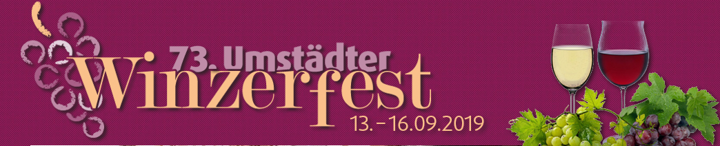 Winzerfest 2019 Groß Umstadt Banner