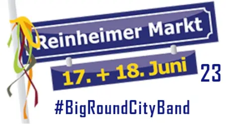 BigRoundCityBand auf dem Reinheimer Markt 2023