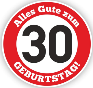 30 Geburtstag