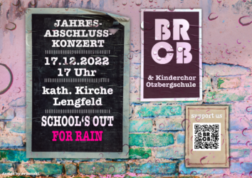 Jahesabschlusskonzert 2022 School‘s out for rain